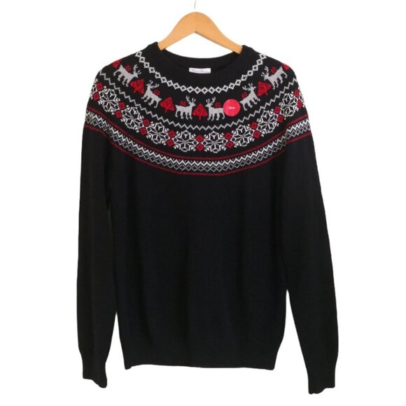 Charter Club Men's Fair Isle Family Sweater Size M - Picture 2 of 5